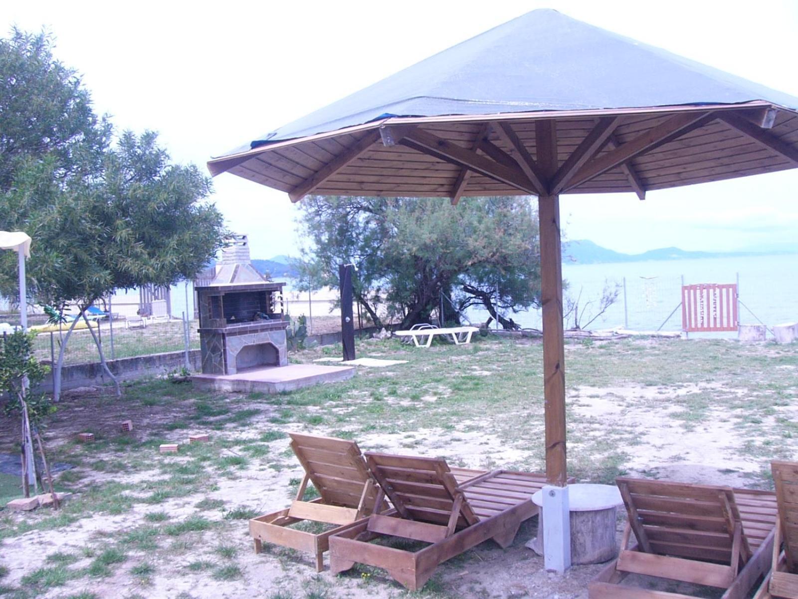 הוילה לפקימי Vasilikis Sea House מראה חיצוני תמונה