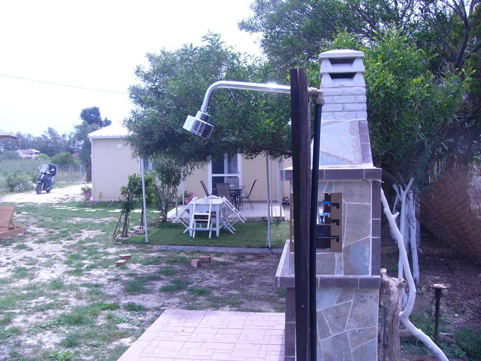 הוילה לפקימי Vasilikis Sea House מראה חיצוני תמונה